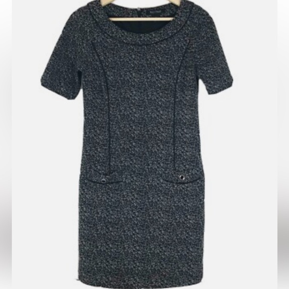 White House Black Market Tweed Sheath Dress - Picture 6 of 12
